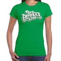 Bellatio Groen St. Patricks day t-shirt dames Groen