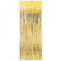Amscan deurgordijn goud 240x91 cm