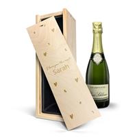 YourSurprise Champagne in gegraveerde kist - René Schloesser (750ml)