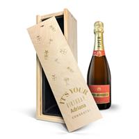 YourSurprise Champagne in gegraveerde kist - Piper Heidsieck Brut (750ml)