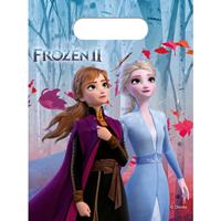 Disney 6x Frozen 2 themafeest uitdeelzakjes Multi