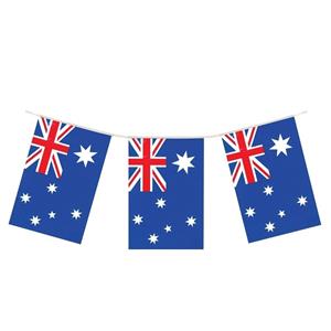 Henbrandt Australische vlaggenlijn 4 meter landen decoratie -