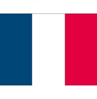 Bellatio 10x Vlag Frankrijk stickers 10 cm Multi