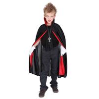 Dracula/vampier verkleed cape voor kinderen