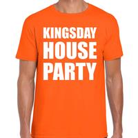 Bellatio Koningsdag t-shirt Kingsday house party oranje voor heren