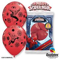 Marvel Spiderman party thema ballonnen 12x stuks Multi