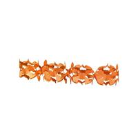 2x Stuks oranje feest slinger van 6 meter Oranje