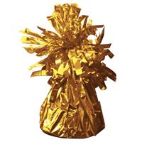Set van 3x stuks ballon gewichtjes goud 170 gram Goudkleurig