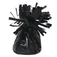 Set van 8x stuks ballon gewichtjes zwart 170 gram Zwart