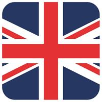Bellatio 45x Bierviltjes Groot Brittannie vlag vierkant Multi