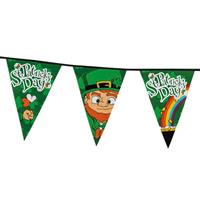 St Patricks Day vlaggenlijn MEGA 8 meter