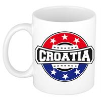 Bellatio Croatia / Kroatie embleem mok / beker 300 ml Multi