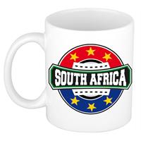 Bellatio South Africa / Zuid-Afrika embleem mok / beker 300 ml Multi