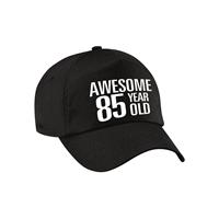 Bellatio Awesome 85 year old pet / cap zwart voor dames