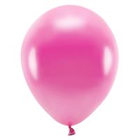 300x Fuchsia roze ballonnen 26 cm eco/biologisch afbreekbaar Roze - Ballonnen