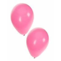 Shoppartners Lichtroze party ballonnen 45x stuks - Ballonnen