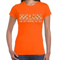 Bellatio Oranje / Holland supporter t-shirt voor dames