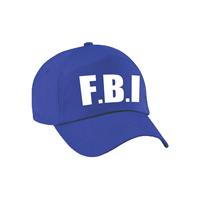 Bellatio Blauwe FBI politie agent verkleed pet / cap voor kinderen