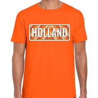 Bellatio Holland / Nederland supporter t-shirt oranje voor heren