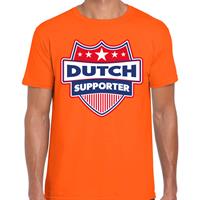 Bellatio Nederland / Dutch schild supporter t-shirt oranje voor heren