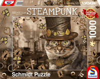 schmidt Steampunk Kat  1000 stukjes - Puzzel