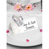 Bruiloft tafel naamkaartjes 108x stuks - Feestdecoratievoorwerp