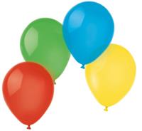 amscan 6435 10ST D75cm Luftballon regenbogenfarben