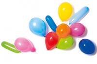 Riethmüller Luftballons, diverse Formen und Farben, 100 Stück mehrfarbig