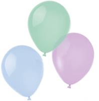 Riethmüller Luftballons Perlmutt 8 Stück, 30 cm, perlmuttfarbene Latexballons
