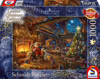 schmidt Santa Claus and his elves  1000 stukjes - Puzzel
