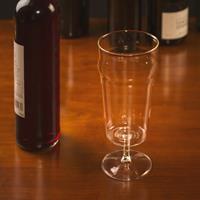 ThumbsUp! bier en wijnglas 8 x 19,5 cm glas