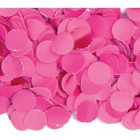3x zakjes van 100 gram party confetti kleur fuchsia roze - Confetti