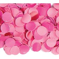 5x zakjes van 100 gram party confetti kleur roze - Confetti