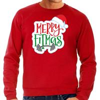 Bellatio Merry fitmas Kerstsweater / outfit rood voor heren