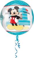 Amscan Folienballon Orbz Micky Mouse - 1st Birthday