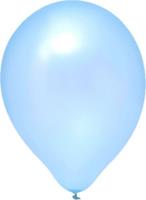 PARTYSTROLCHE 10 Latex-Luftballons Hellblau (Perlmutt), 29 cm hellblau