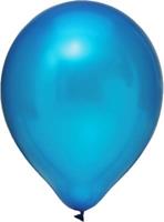 PARTYSTROLCHE 10 Latex-Luftballons Royalblau (Perlmutt), 29 cm