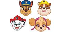 Nickelodeon maskers Paw Patrol 20 cm 8 stuks multicolor