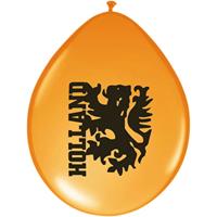 Oranje artikelen Oranje ballonnen Holland 16 stuks -