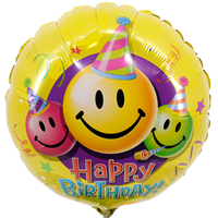 Boeketcadeau Happy Birthday helium ballon