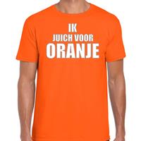 Bellatio Oranje t-shirt Holland / Nederland supporter ik juich voor oranje EK/ WK voor heren