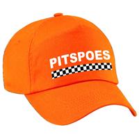 Bellatio Pitspoes / finish vlag verkleed pet oranje voor dames
