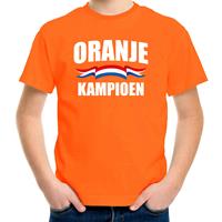 Bellatio Oranje t-shirt Holland / Nederland supporter oranje kampioen EK/ WK voor kinderen