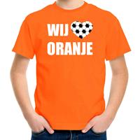 Bellatio Oranje t-shirt Holland / Nederland supporter wij houden van oranje EK/ WK voor kinderen