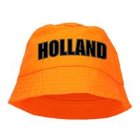 Bellatio Holland supporter visserspetje / zonnehoedje oranje voor Koningsdag en EK / WK fans -