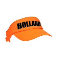 Bellatio Holland supporter zonneklep / sun visor oranje voor Koningsdag en EK / WK fans -