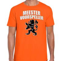 Bellatio Meester voorspeller met leeuw oranje t-shirt Holland / Nederland supporter EK/ WK voor heren