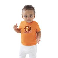 Bellatio Oranje t-shirt Holland met cartoon leeuw Nederland supporter voor baby / peuters 60/66 (3-6 maanden) -