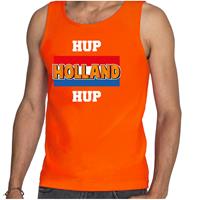 Bellatio Tanktop hup Holland hup Holland / Nederland supporter EK/ WK oranje voor heren