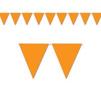 Oranje artikelen Sterke oranje vlaggenlijn 3.5 meter voor binnen en buiten -